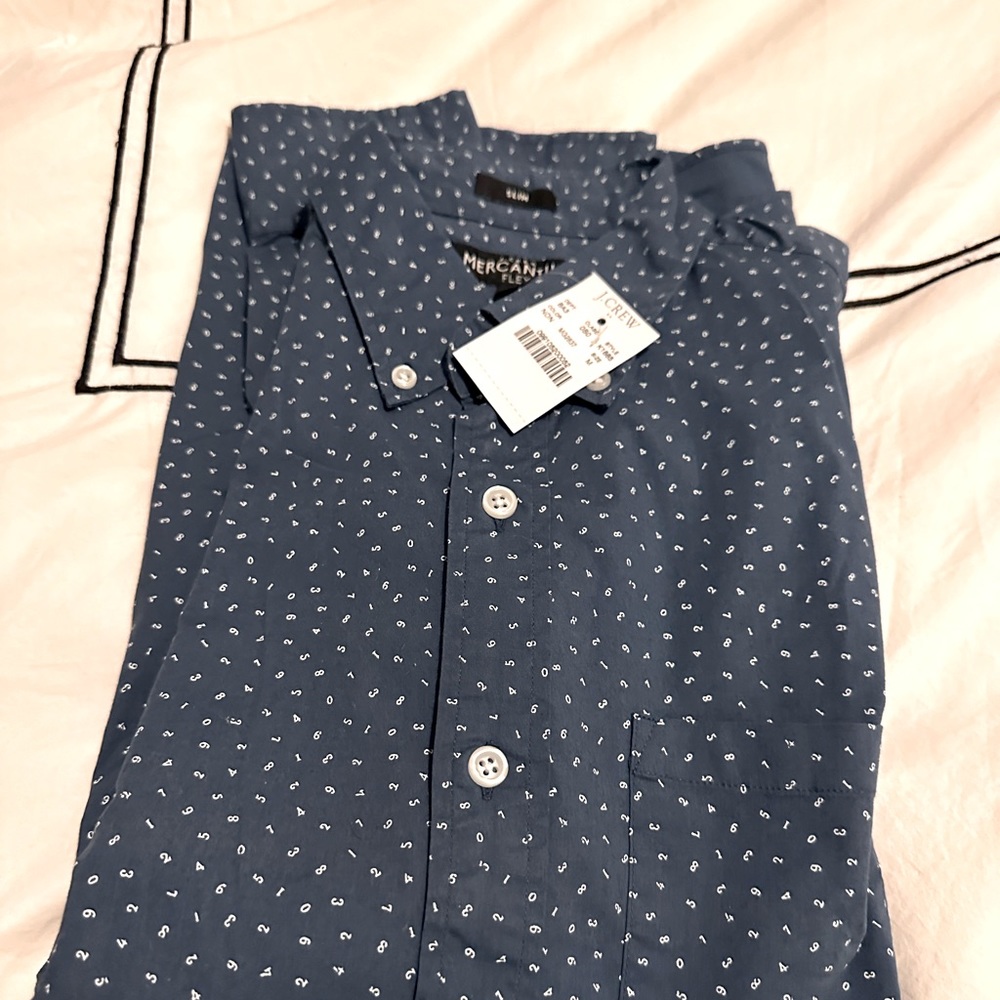 NWT JCREW BUTTON DOWN SHIRT
